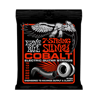 Ernie Ball 2730 Cobalt 7-String Slinky .010-.062