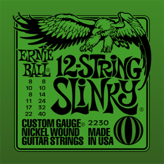 Ernie Ball 2230 Nickel Wound 12-String Slinky .008-.040