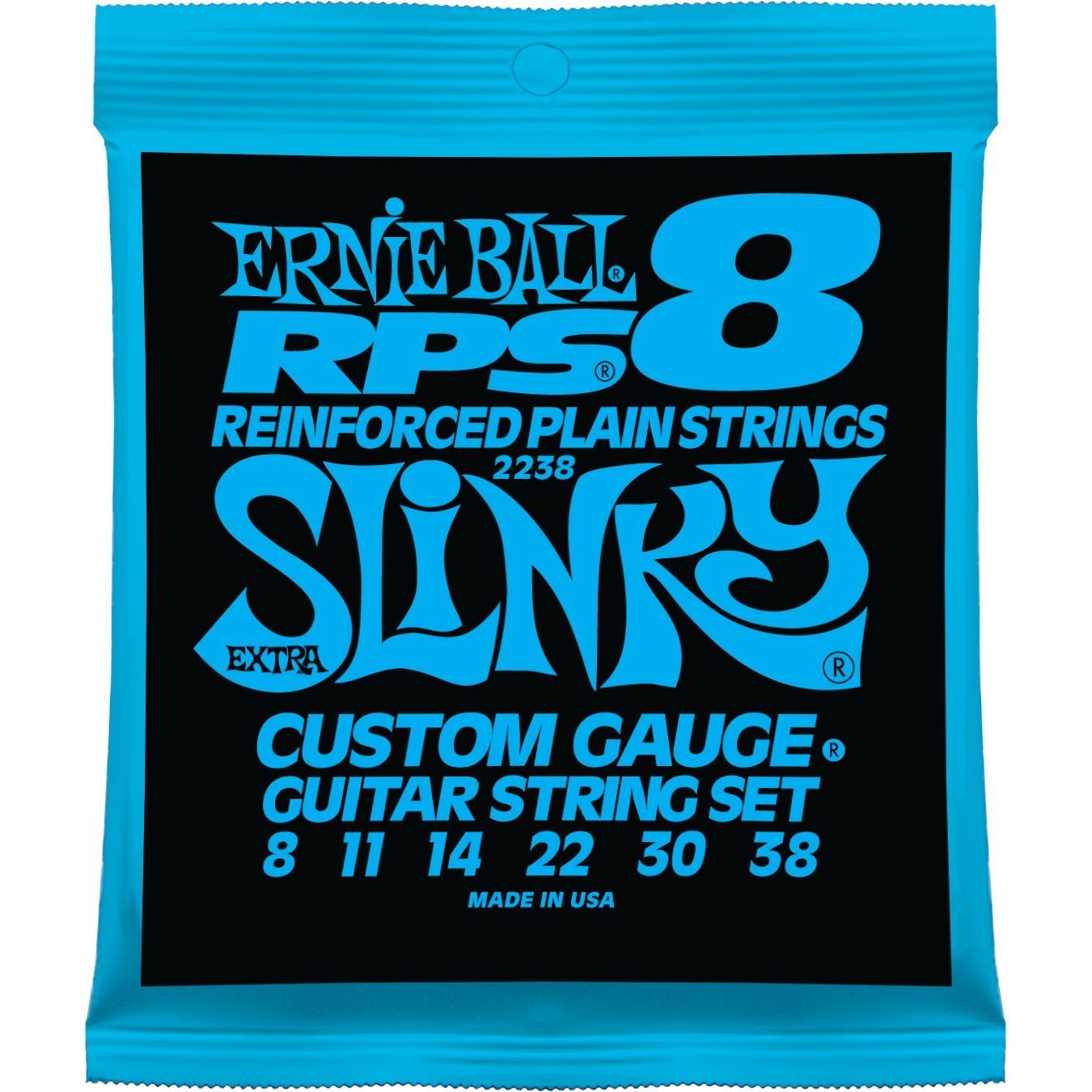 Ernie Ball 2238 RPS Extra Slinky .008-.038