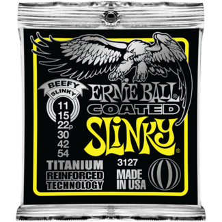 Ernie Ball 3127 Titanium Coated Beefy Slinky .011-.054