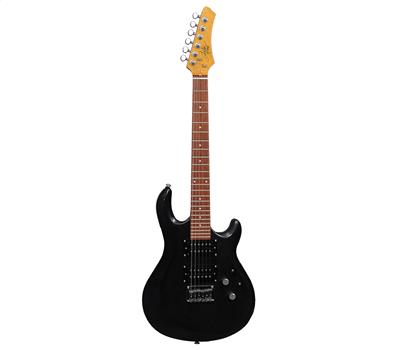 Aslin Dane Kahn Junior Kids Guitar Metallic Black