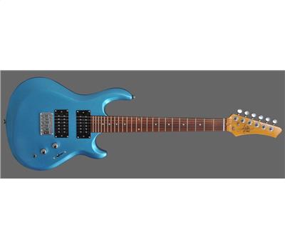 Aslin Dane Kahn Junior Kids Guitar Metallic Blue