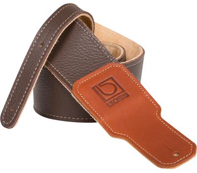 Boss BSL-25-BRN 2,5" Guitar Strap Brown Premium Leather1