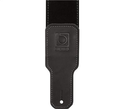 Boss BSS-25-BLK 2,5" Guitar Strap Black Suede2