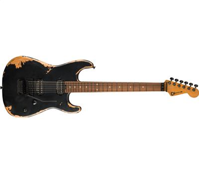 Charvel Pro-Mod Relic San Dimas® Style 1 HH FR PF Weathered Black1