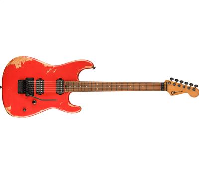 Charvel Pro-Mod Relic San Dimas® Style 1 HH FR PF Weathered Orange1