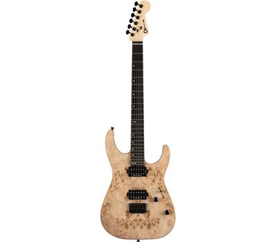 Charvel Pro-Mod DK24 HH HT E Mahogany with Poplar Burl Ebony Fingerboard Desert Sand1