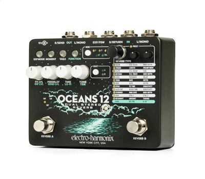 Electro Harmonix Oceans 12 Dual Stereo Reverb2