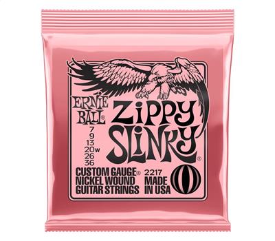 Ernie Ball 2217 Nickel Wound Ziippy  Slinky .007-.036