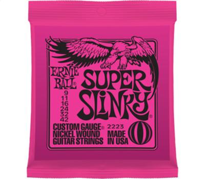 Ernie Ball 2223 Nickel Wound Super Slinky .009-.042