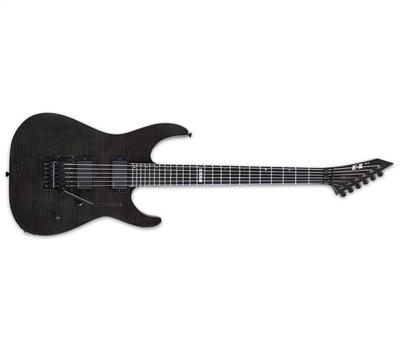 ESP E-II M-II Neck Thru See Thru Black1