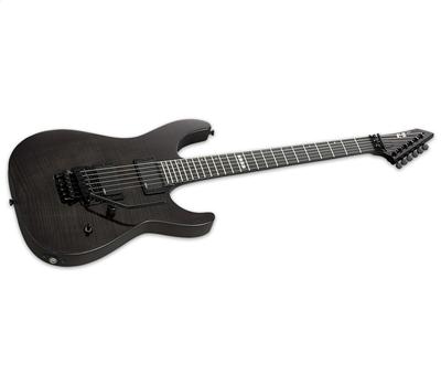 ESP E-II M-II Neck Thru See Thru Black2