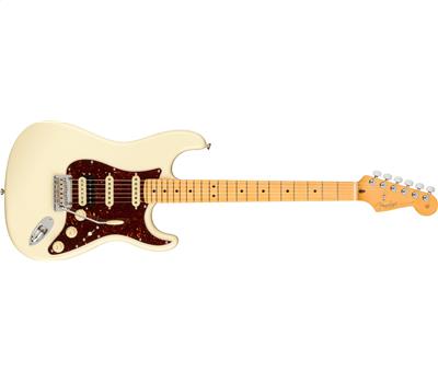Fender American Professional II Stratocaster HSS Maple Fingerboard Olympic White1