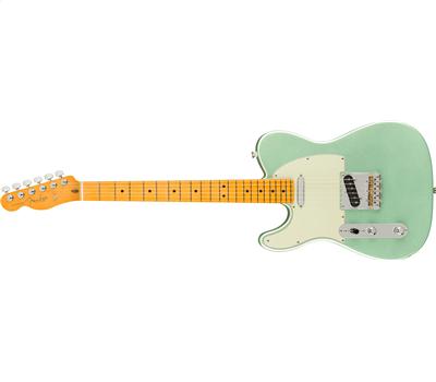 Fender American Professional II Telecaster® Left-Hand Maple Fingerboard Mystic Surf Green1