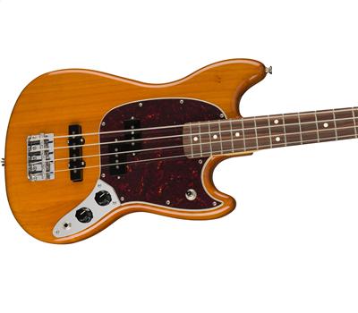Fender Player Mustang Bass PJ Pau Ferro Fingerboard Aged Natural3