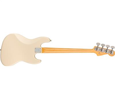 Fender American Vintage II 1966 Jazz Bass Left-Hand RW Olympic White2