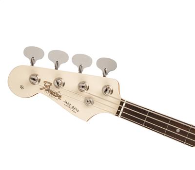 Fender American Vintage II 1966 Jazz Bass Left-Hand RW Olympic White4
