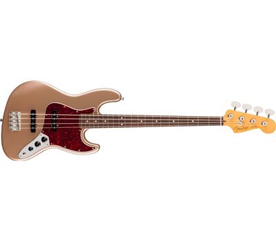 Fender American Professional Classic Jazz Bass® Rosewood Faded Firemist Gold1