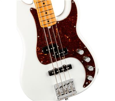 Fender American Ultra Precision Bass Maple Fingerboard Arctic Pearl3