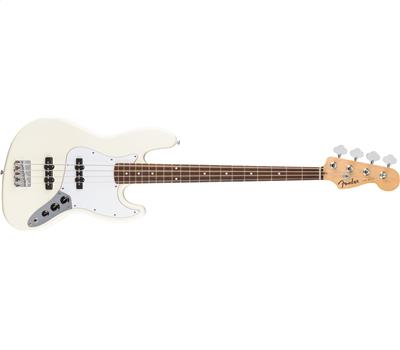 Fender Standard Jazz Bass® Laurel Fingerboard Olympic White1