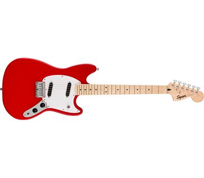 Squier Sonic Mustang MN Torino Red1