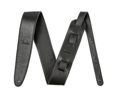 Fender Artisan Crafted Leather Strap 2,5" Black