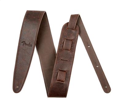 Fender Artisan Crafted Leather Strap 2,5" Brown