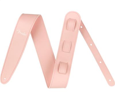 Fender Vegan Leather Strap Shell Pink 2.5"