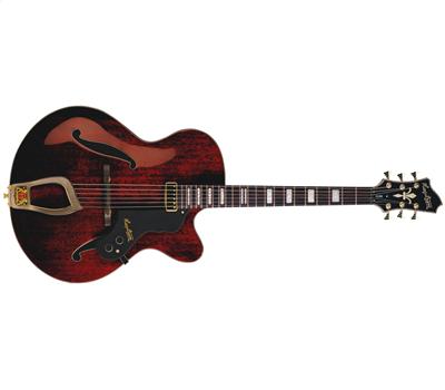 Hagstrom HL 550 Jazz Natural Mahagony Gloss1