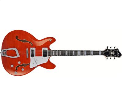 Hagstrom Super Viking Limited Mandarine Flame