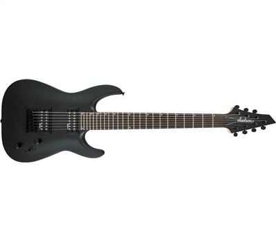 Jackson JS22-7 Dinky Arch Top HT Satin Black1