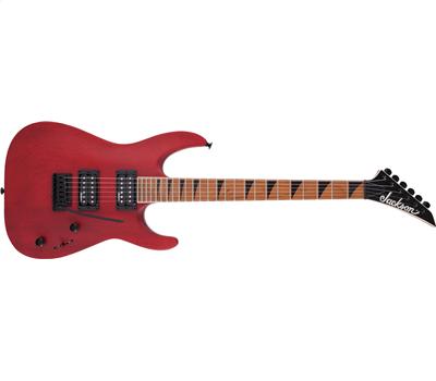 Jackson Arch Top JS24 DKAM CMF Red Stain1