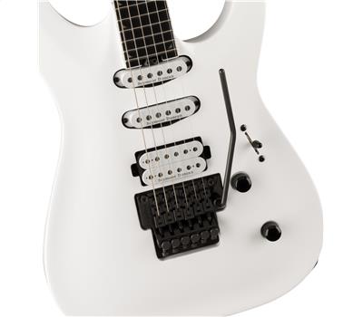 Jackson Pro Plus Series Soloist SLA3 Ebony Fingerboard Snow White3