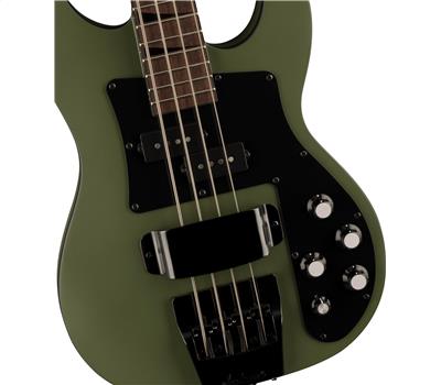 Jackson X Series Concert Bass CBXDX IV Matte Army Drab3