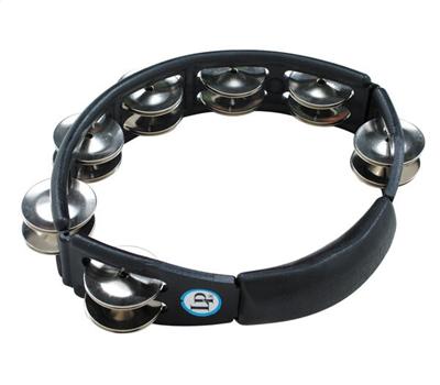 LP 150 Hand Held Cyclops Tambourine Schwarz