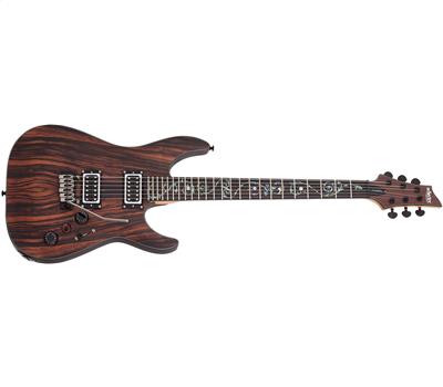 Schecter C-1 Exotic Ebony Natural Satin1