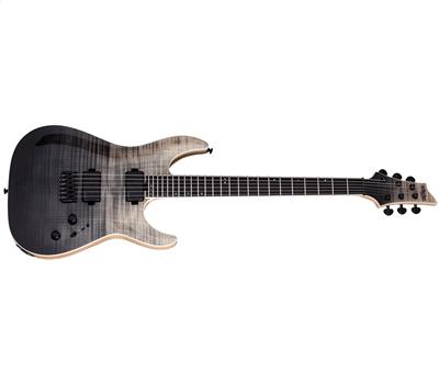 Schecter C1 SLS Elite Black Fade Burst1