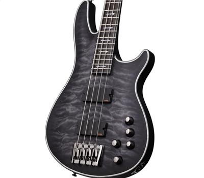 Schecter Hellraiser Extreme 4 See Thru Black Satin2