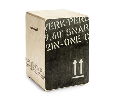 Schlagwerk 2in One Snare Cajon Medium Black Edition