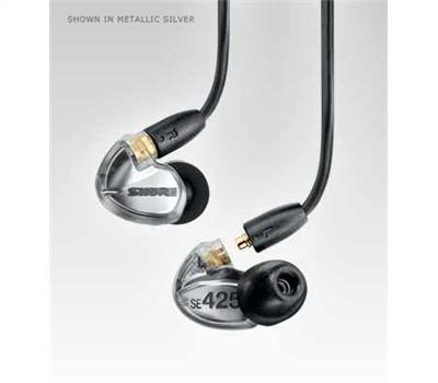 Shure SE 425CL EFS Earphones Dual Driver transparent1