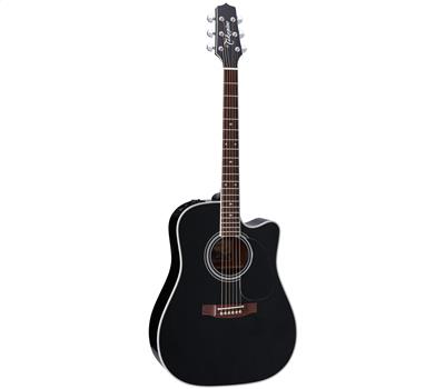 Takamine EF 341 SC2 Legacy Series Dreadnought Black Gloss1
