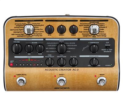 Zoom AC-3 Acoustic Creator1