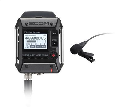 Zoom F1-LP Lavalier Mic Package1