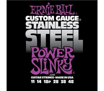 Ernie Ball 2245 Stainless Steel Power Slinky .011-.048