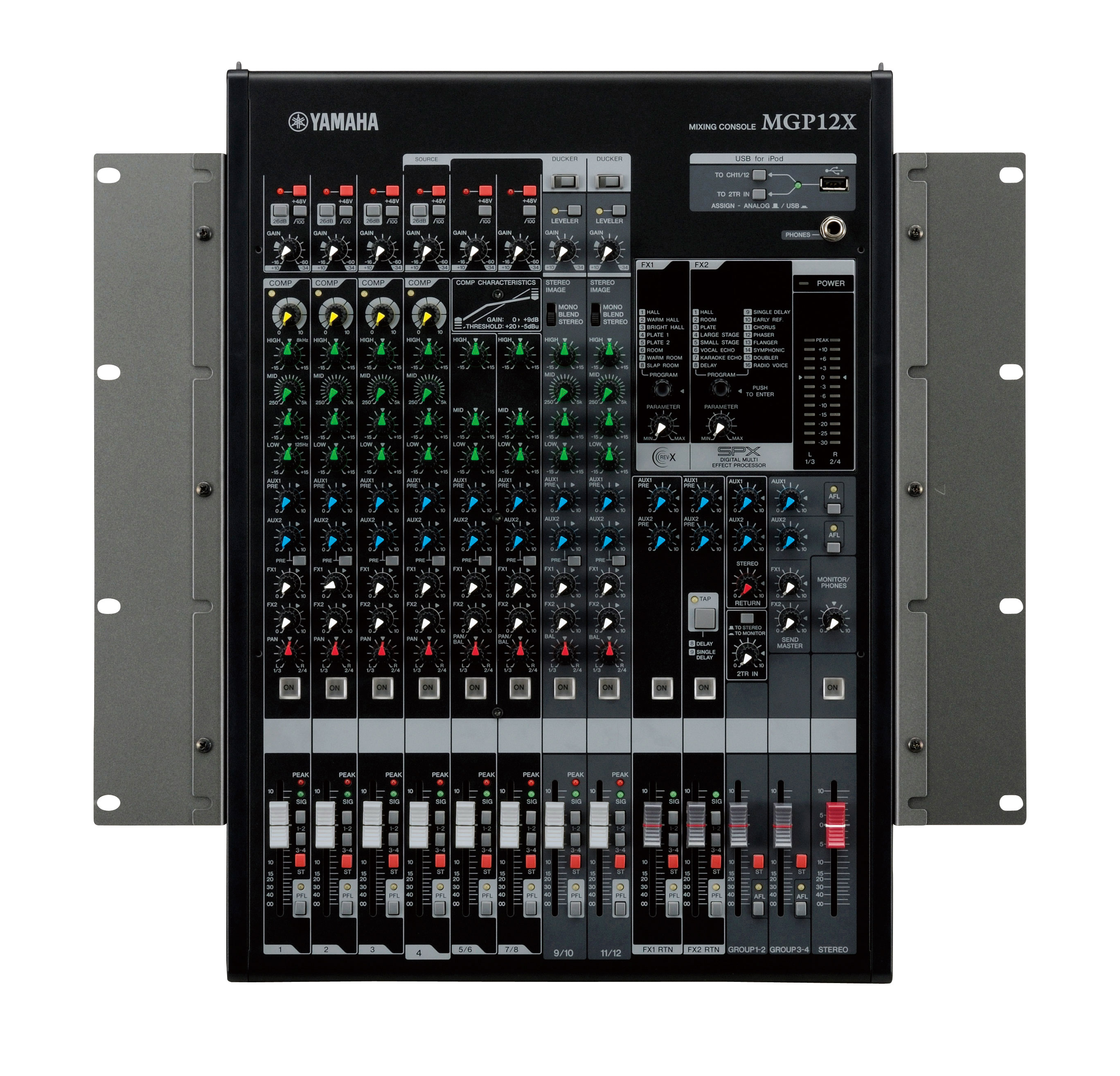 Yamaha MGP12X Analog Mixer 12Kanal