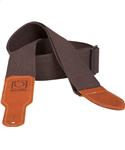 Boss BSC-20-BRN 2" Guitar Strap Brown Cotton