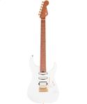 Charvel Pro-Mod DK24 HSS 2PT CM Caramelized MN Snow White