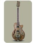 Duesenberg Custom Shop Starplayer TV Rusty Steel