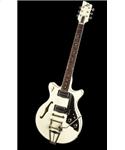 Duesenberg Starplayer Fullerton TV Double Cutaway Vintage White