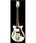 Duesenberg Starplayer Fullerton TV Double Cutaway Vintage White